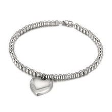 Load image into Gallery viewer, Beaded Heart Bracelet