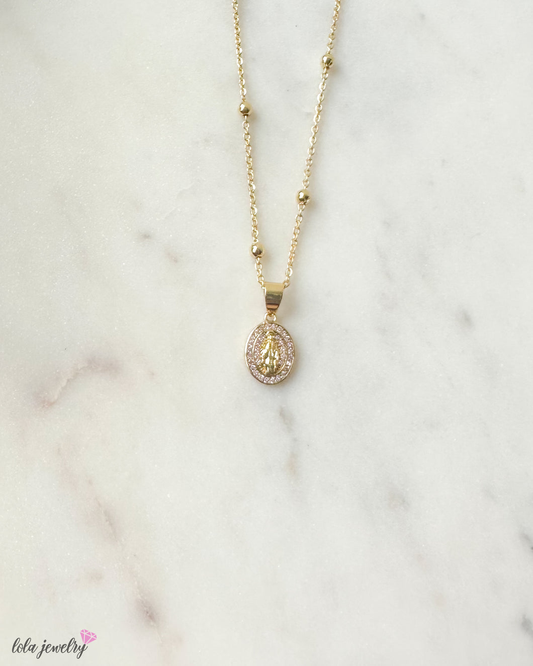 Mother Mary Necklace