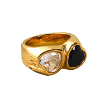 Load image into Gallery viewer, CZ Heart Ring