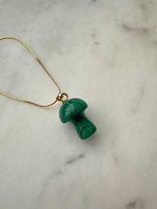 Crystal Mushrooms Necklace