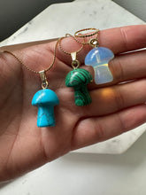 Load image into Gallery viewer, Crystal Mushrooms Necklace