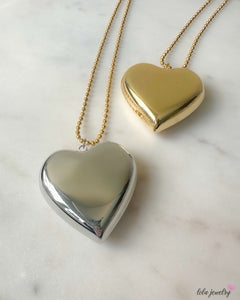 Puffy Heart Necklace