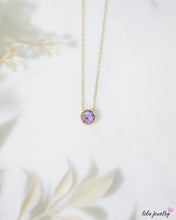 Load image into Gallery viewer, Birthstone Necklace