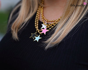 Bold Stars Necklace