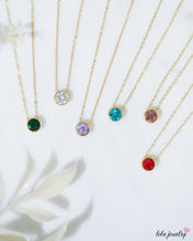 Load image into Gallery viewer, Birthstone Necklace