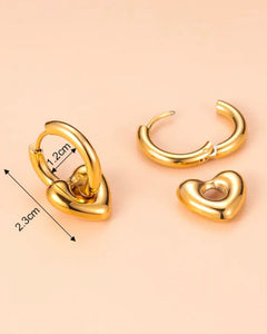 Hearts, Moons & Stars Earrings