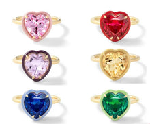 Load image into Gallery viewer, Candy Heart Rings