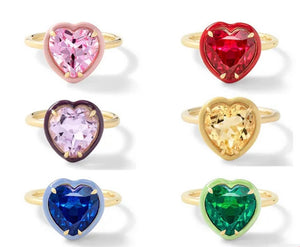 Candy Heart Rings