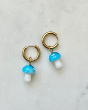 Load image into Gallery viewer, Mushroom Huggie Earrings