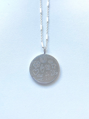 Amuleto Coin Necklace