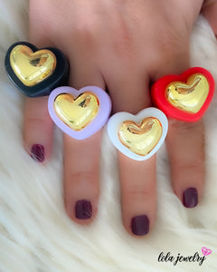 Heart Rings